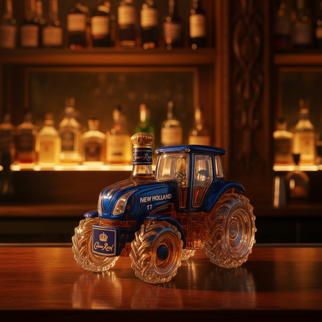 Whiskeykaraf - New Holland T7 Editie