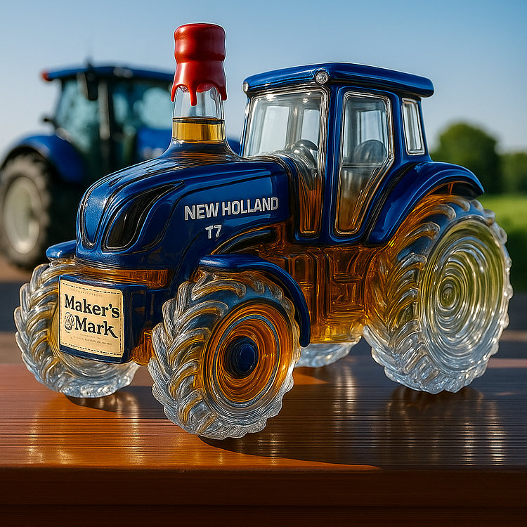 Whiskeykaraf - New Holland T7 Editie