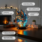 Betoverende Wolf Lamp Bo