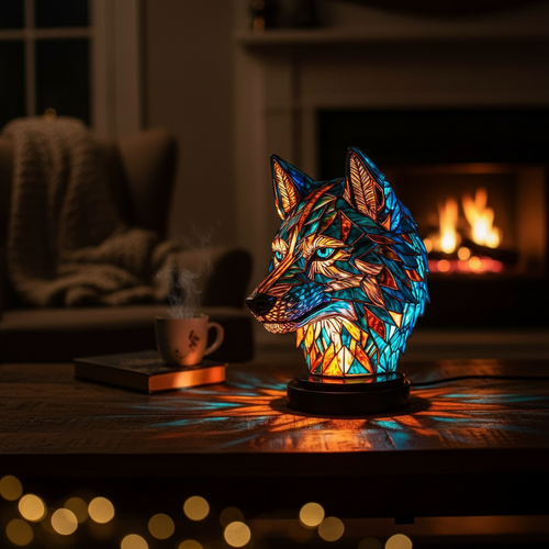 Betoverende Wolf Lamp Bo