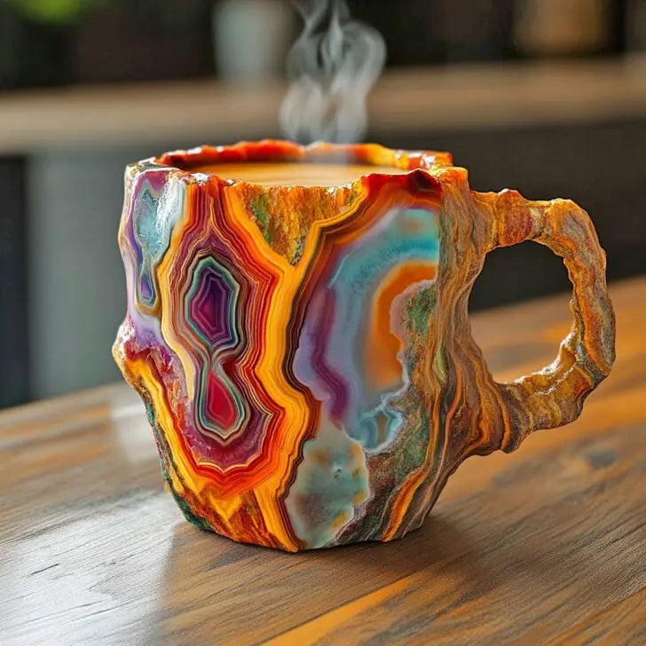 Koffiemokken van Gecertificeerd Mineraal Kristal