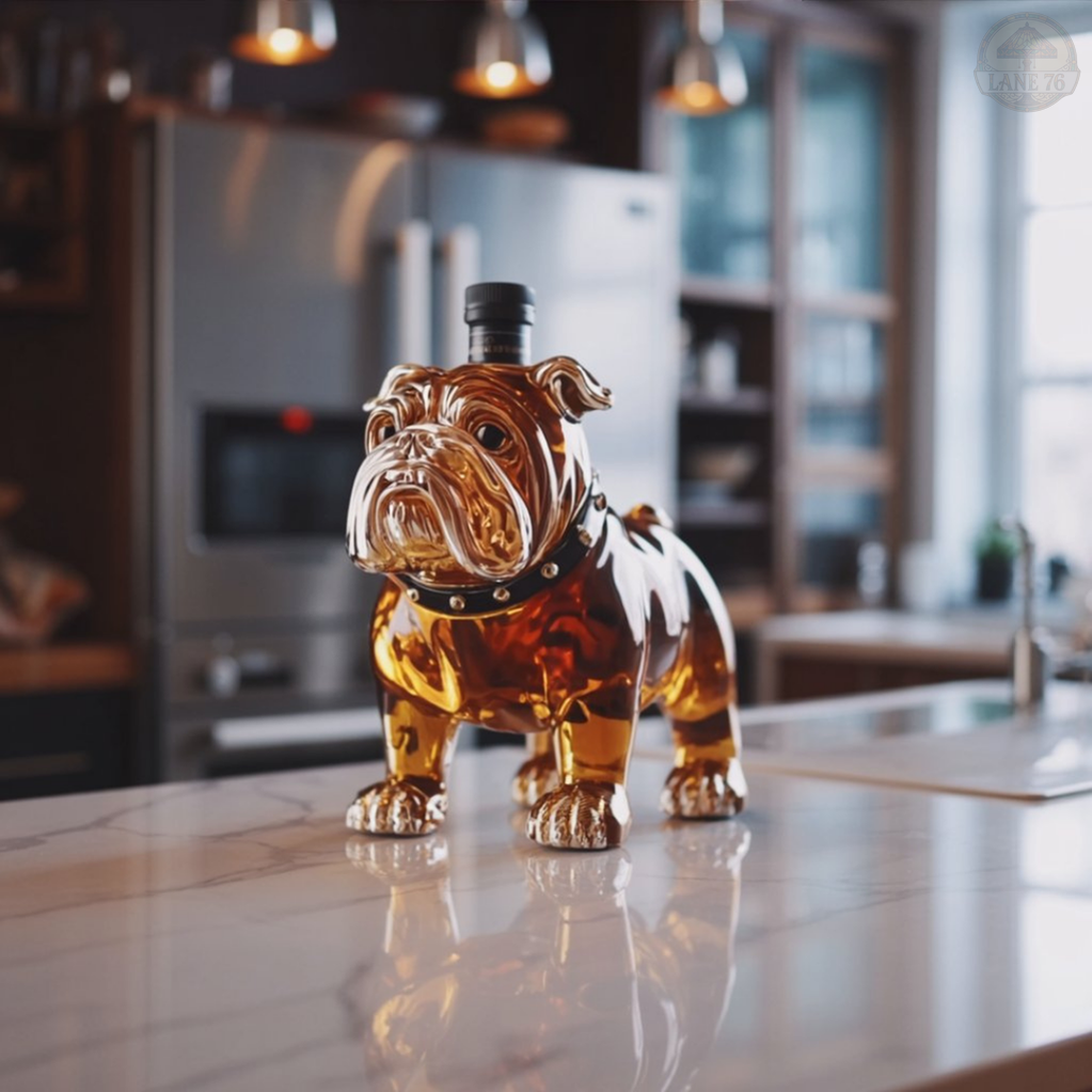 Whiskey Fles - Bulldog Editie