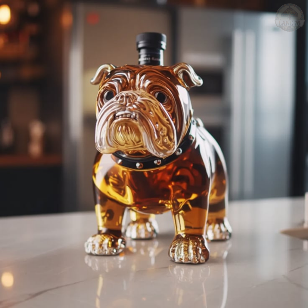 Whiskey Fles - Bulldog Editie