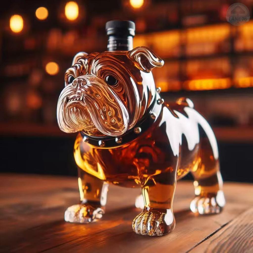 Whiskey Fles - Bulldog Editie