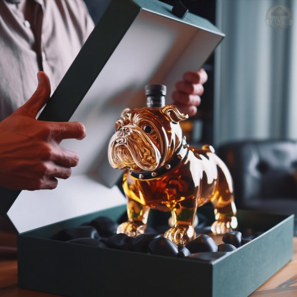 Whiskey Fles - Bulldog Editie