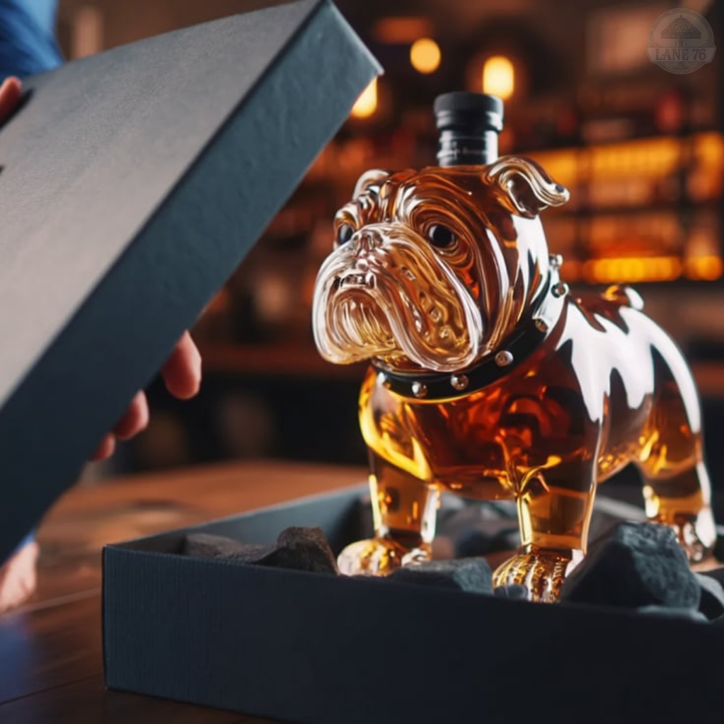 Whiskey Fles - Bulldog Editie