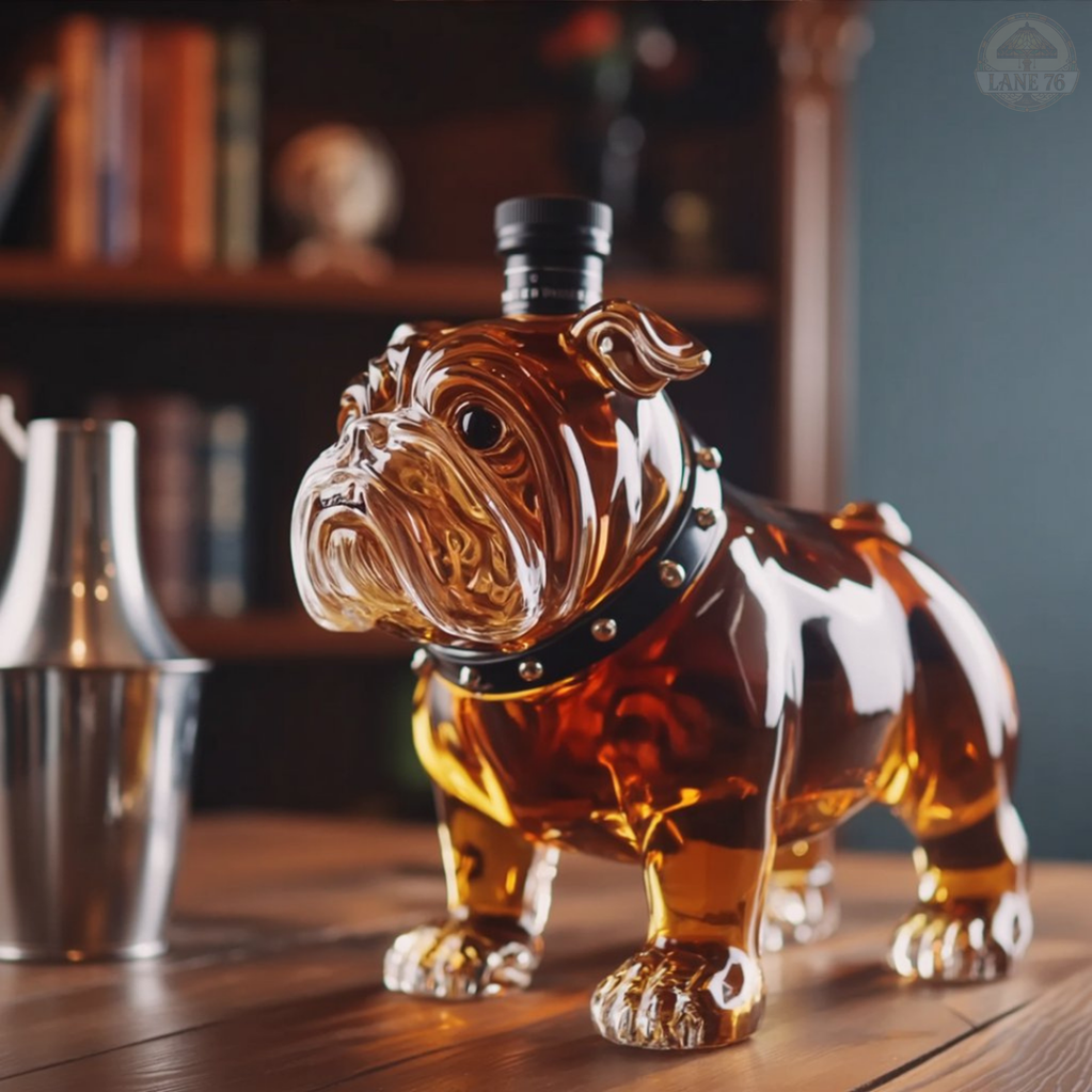 Whiskey Fles - Bulldog Editie