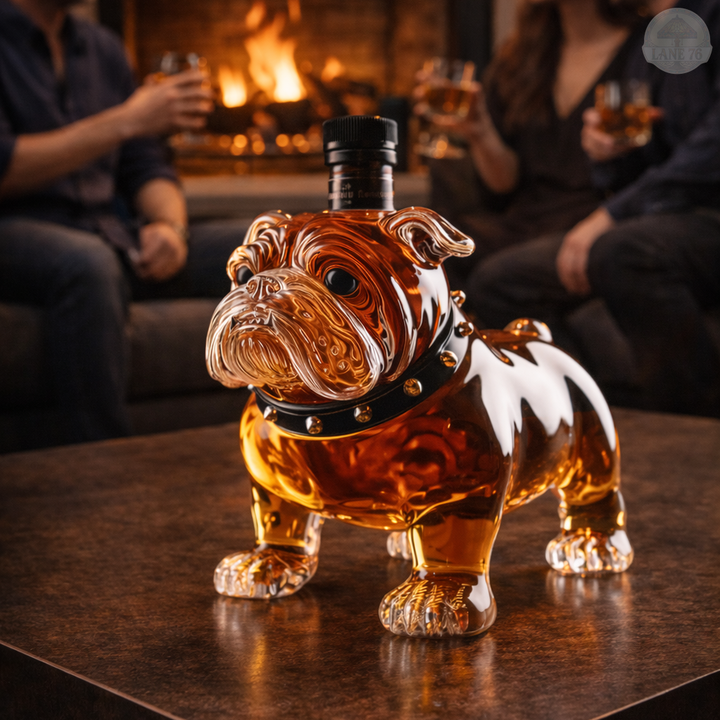 Whiskey Fles - Bulldog Editie
