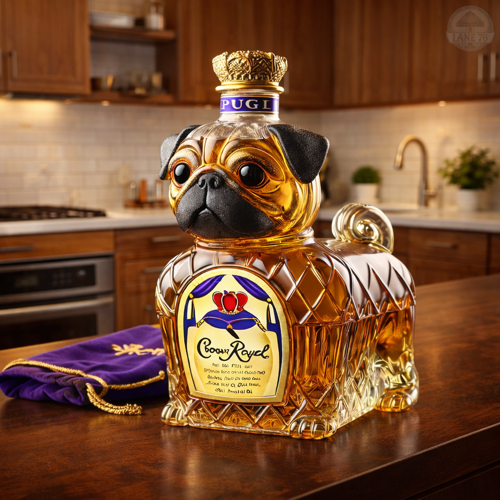 Whiskey Karaf - Franse Bulldog Editie