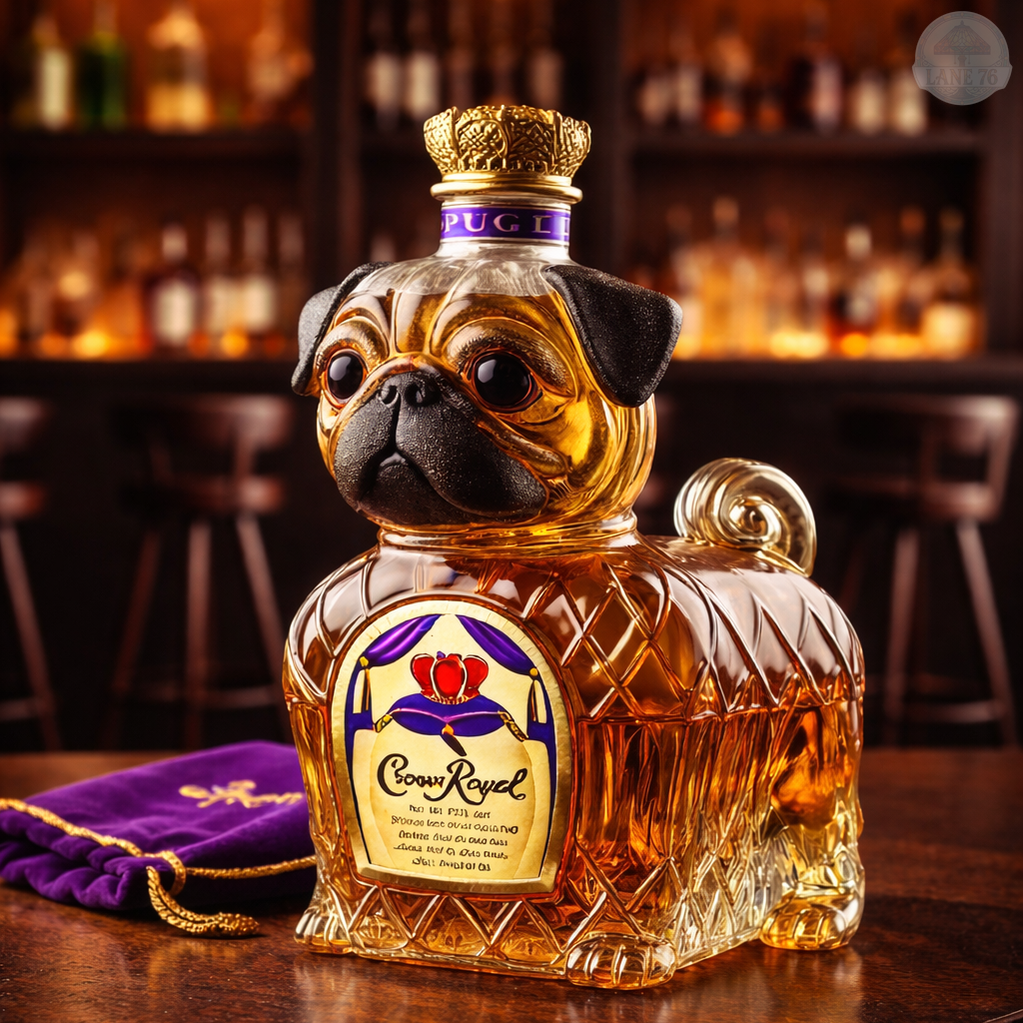 Whiskey Karaf - Franse Bulldog Editie
