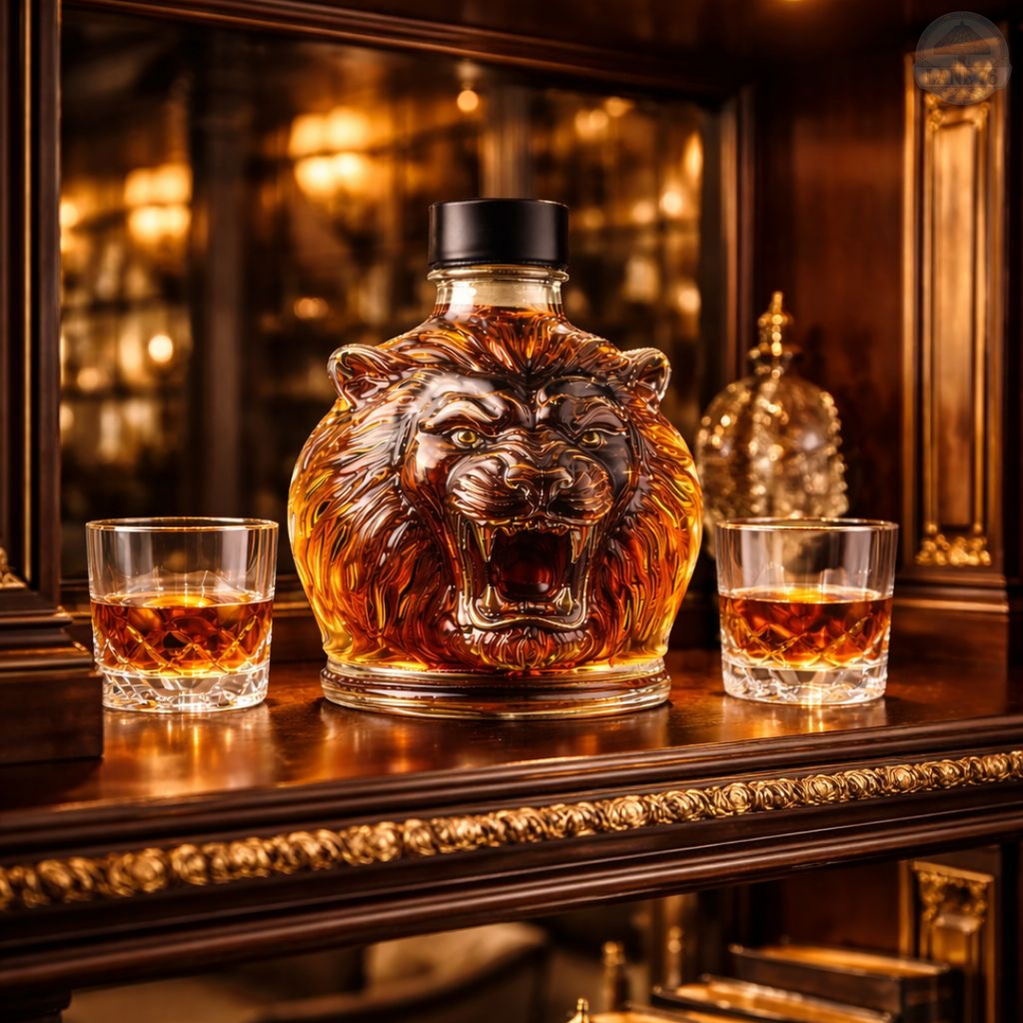 Whiskey Karaf - Leeuwen Editie