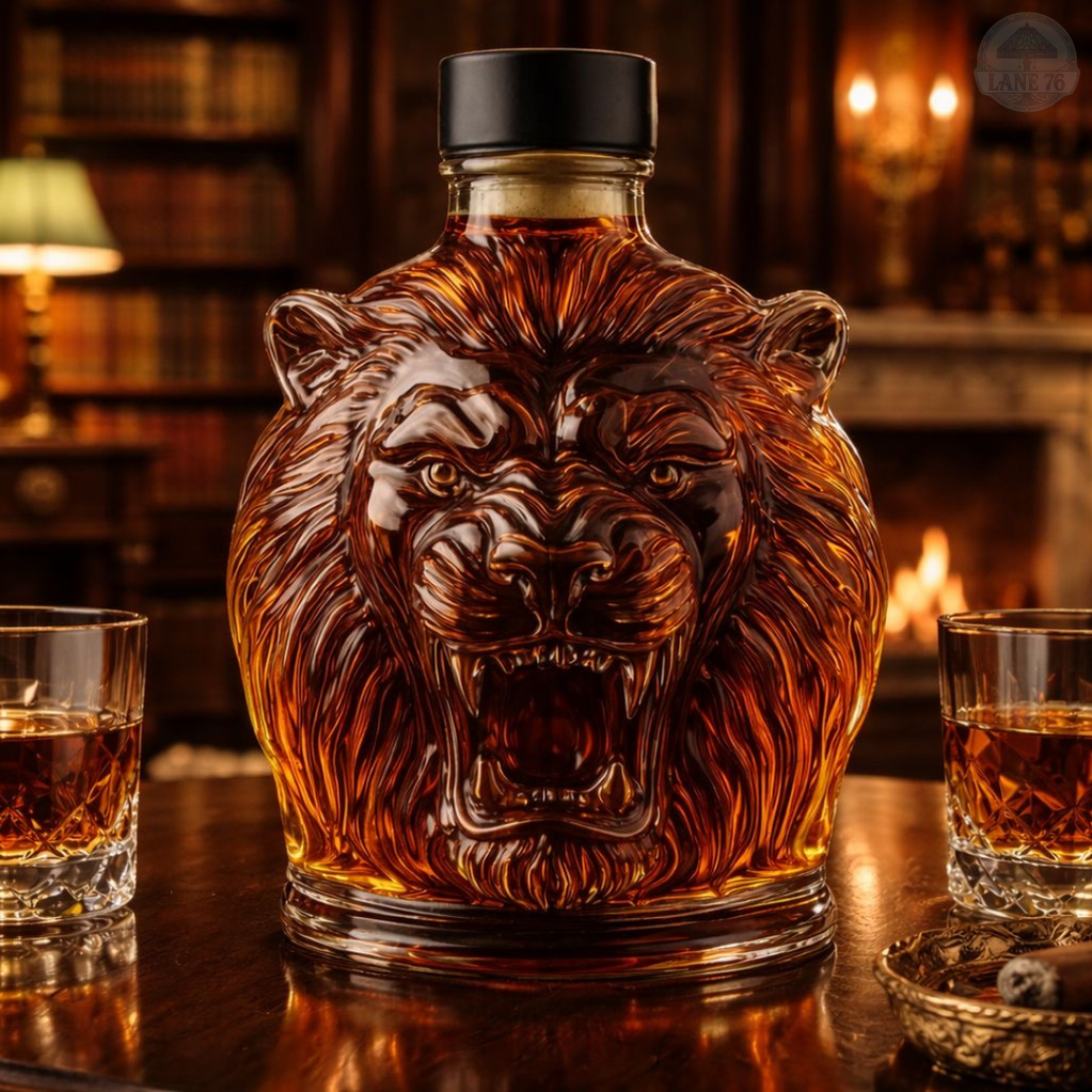 Whiskey Karaf - Leeuwen Editie