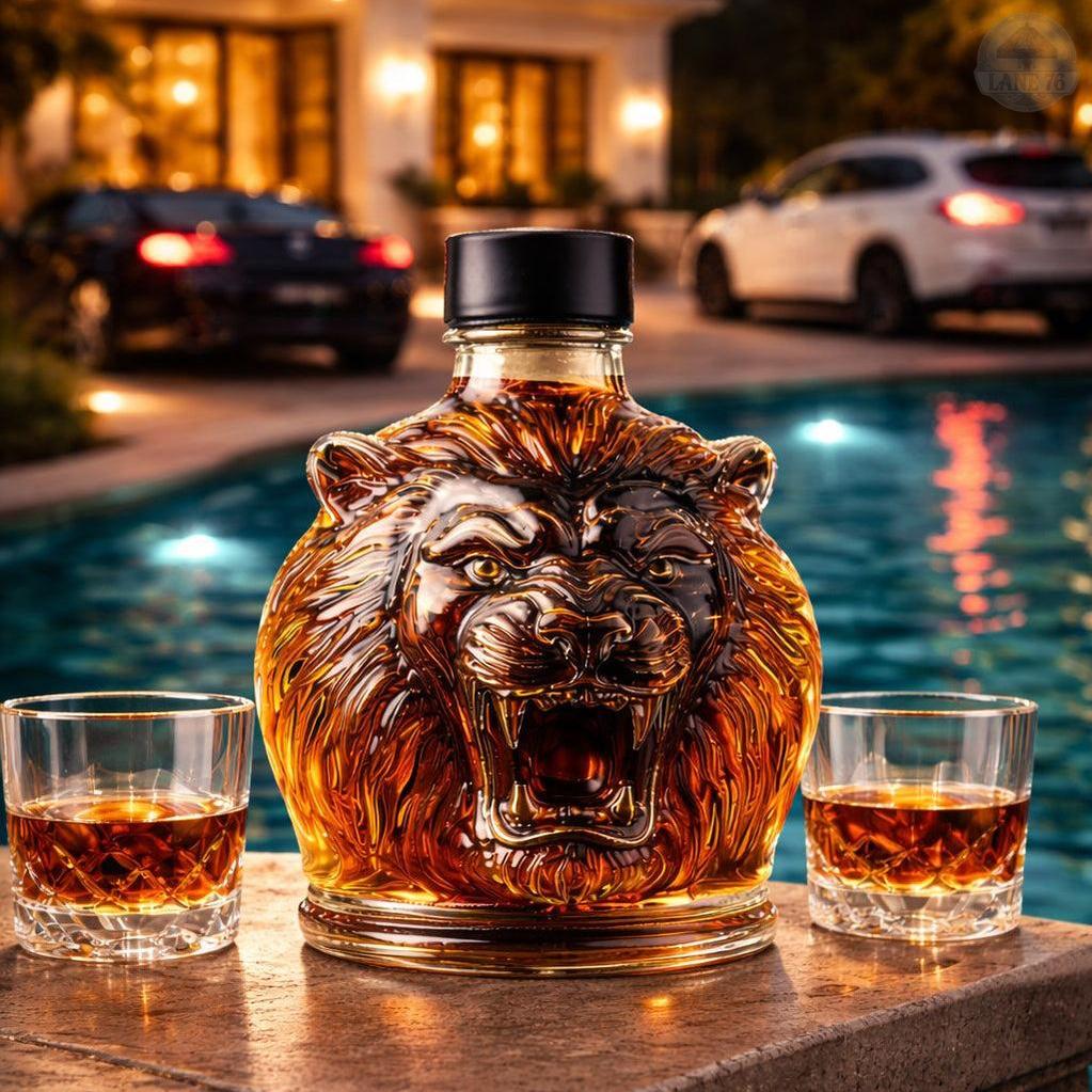 Whiskey Karaf - Leeuwen Editie