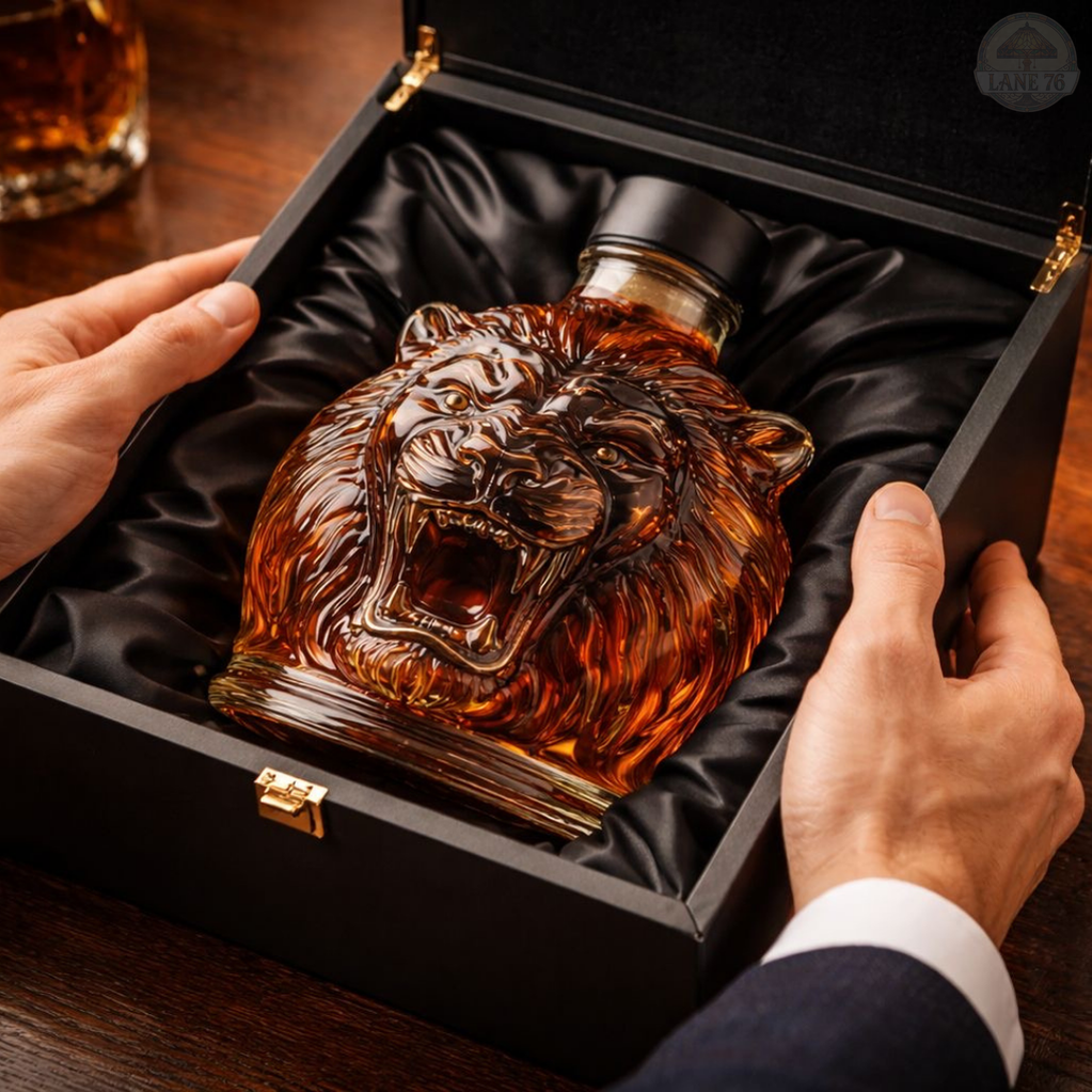 Whiskey Karaf - Leeuwen Editie