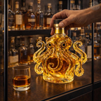Whiskey Karaf - Octopus Editie