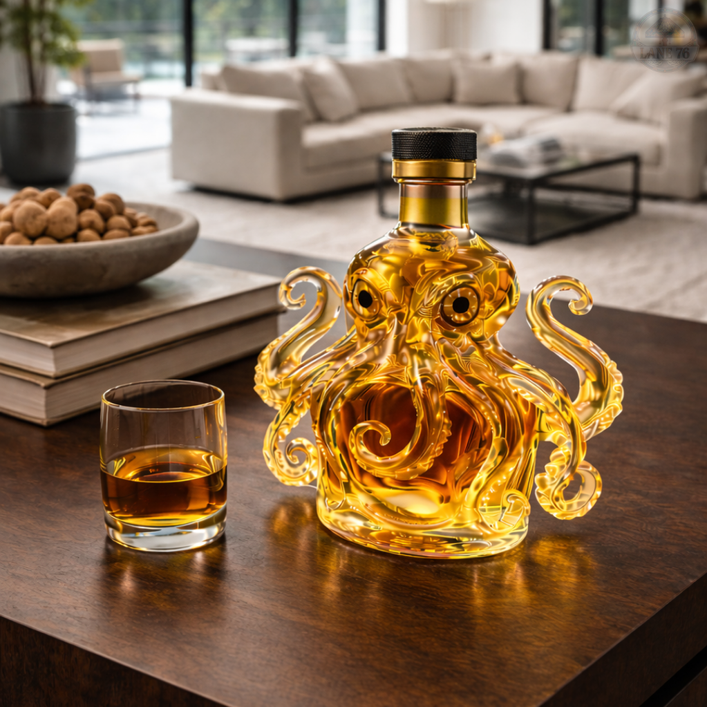 Whiskey Karaf - Octopus Editie
