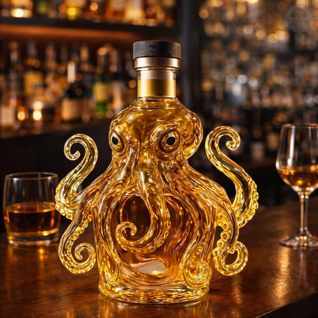 Whiskey Karaf - Octopus Editie