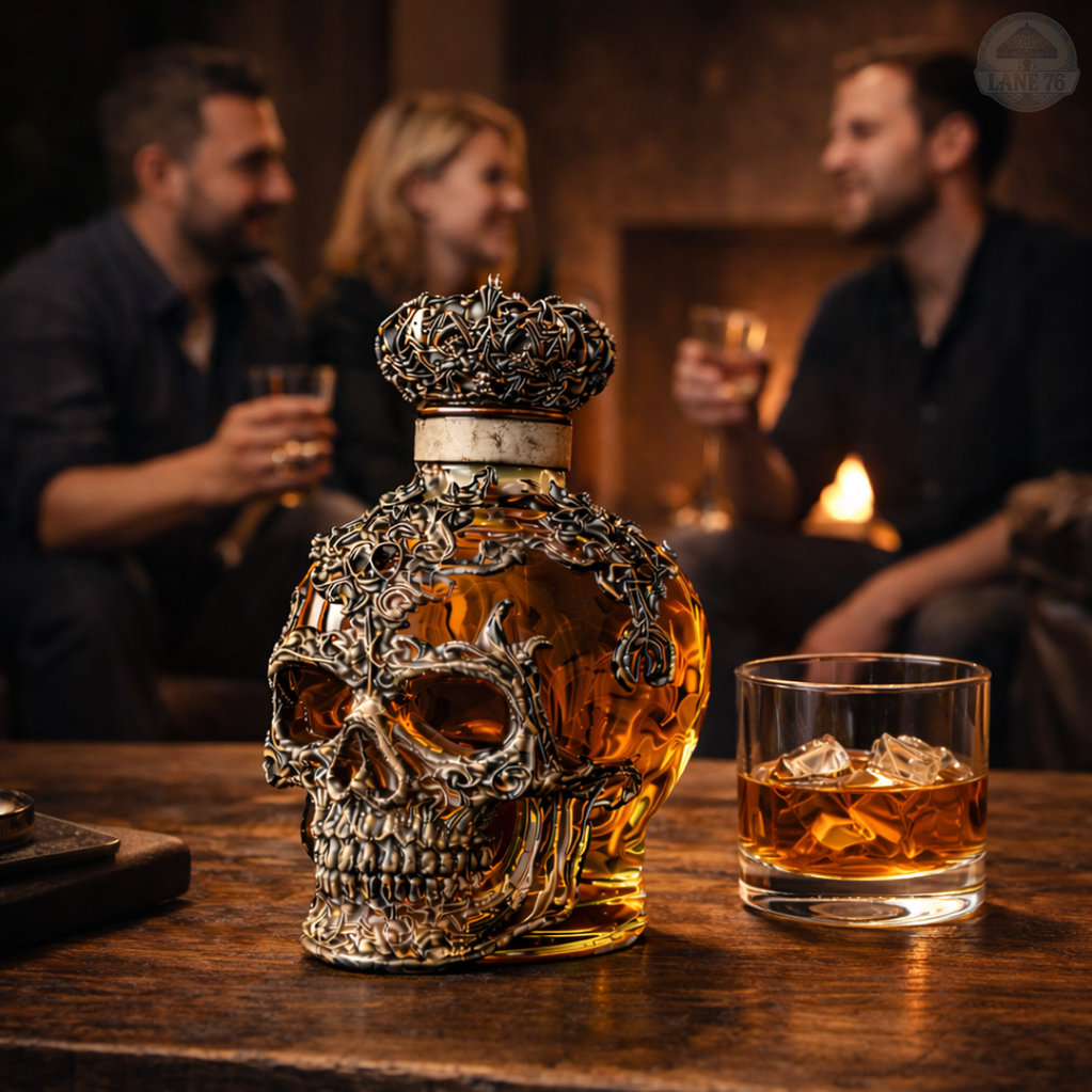 Whiskey Karaf - Skull Editie