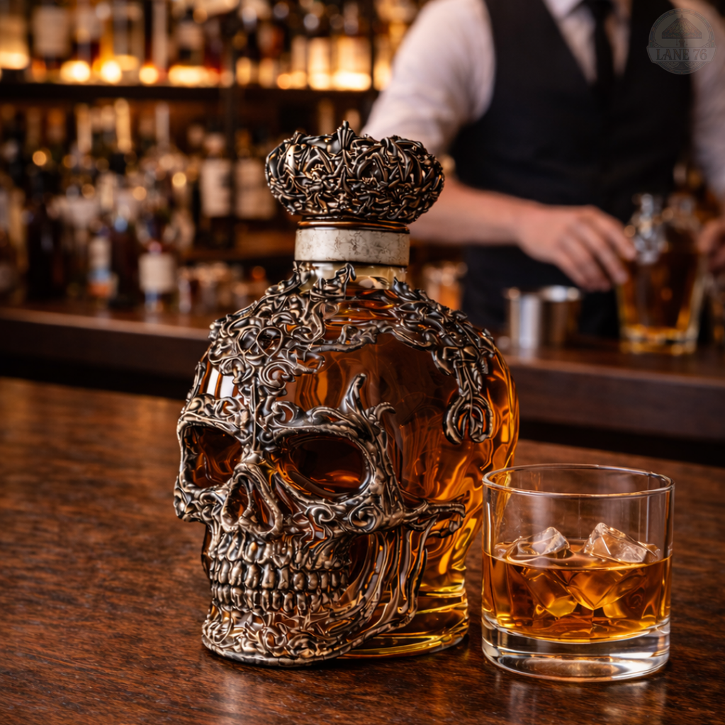 Whiskey Karaf - Skull Editie
