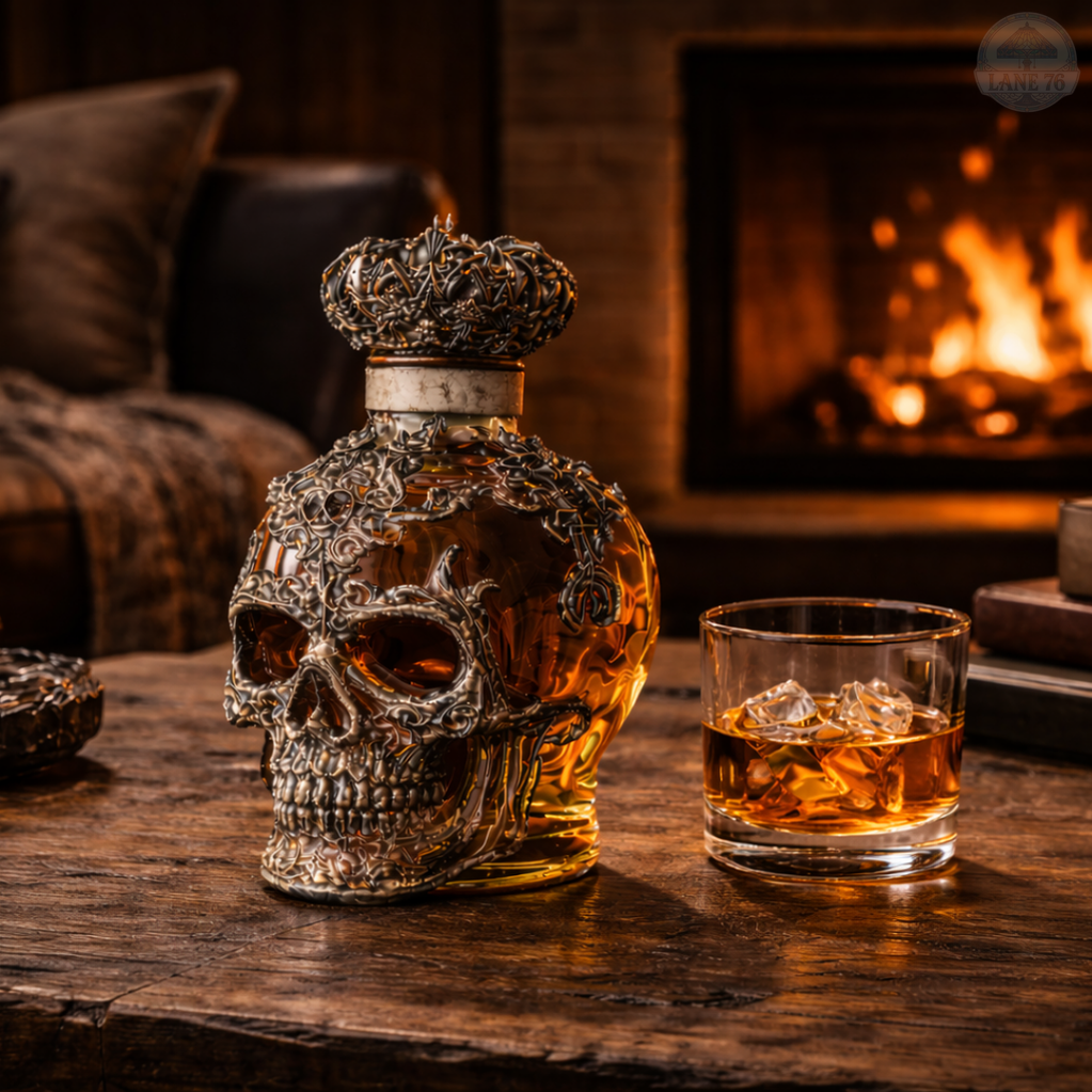 Whiskey Karaf - Skull Editie