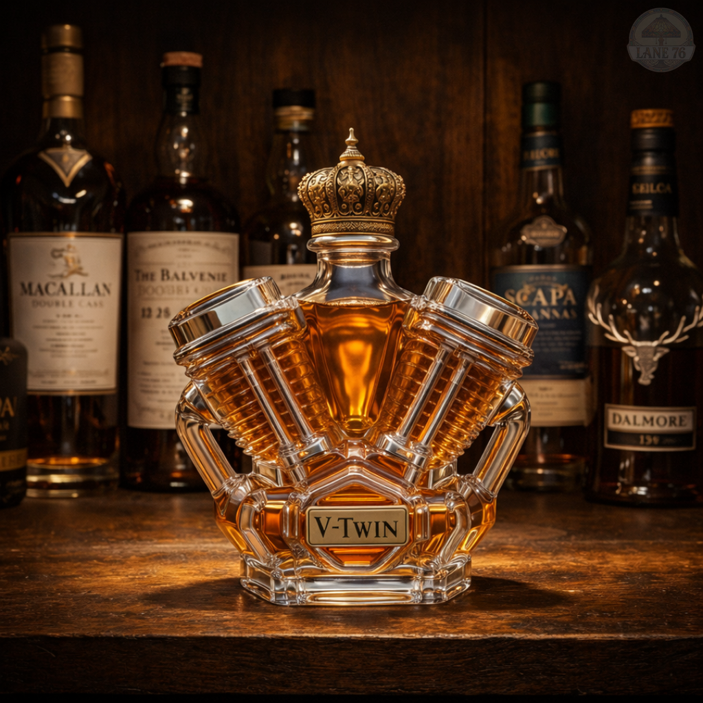Whiskey Karaf - V-Twin Editie