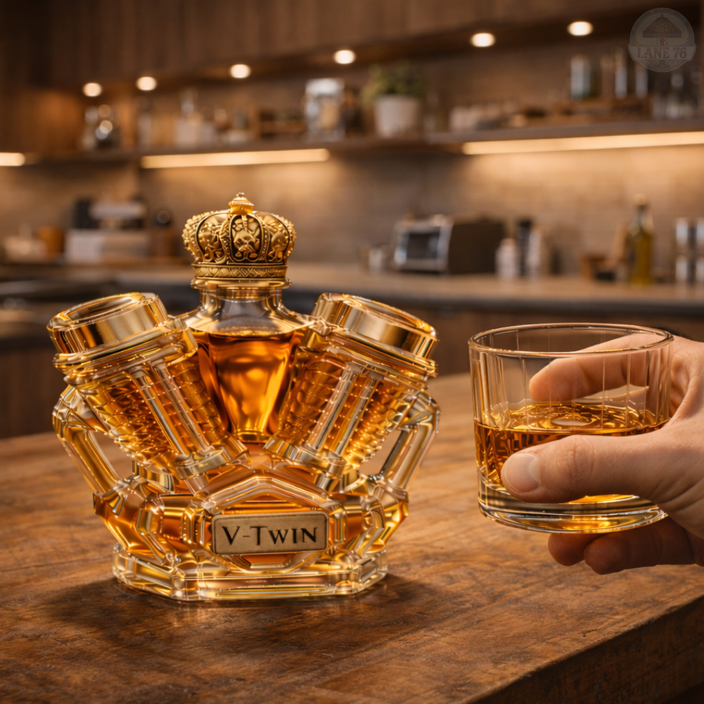 Whiskey Karaf - V-Twin Editie