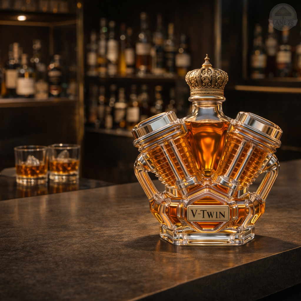 Whiskey Karaf - V-Twin Editie
