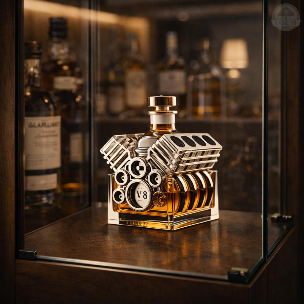 Whiskeykaraf - V8 Motor Editie