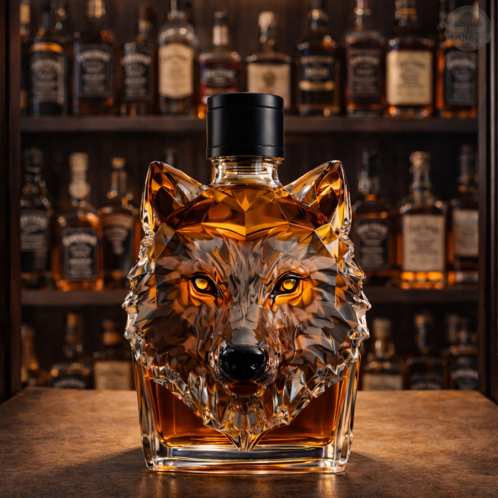 Whiskeykaraf - Wolf Editie