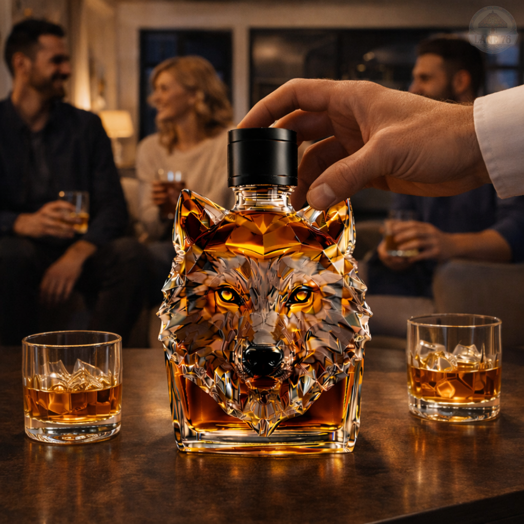 Whiskeykaraf - Wolf Editie