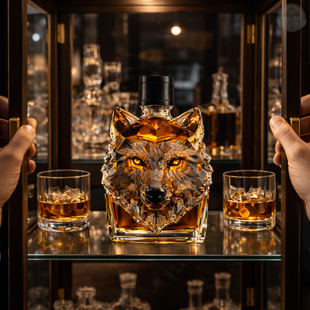 Whiskeykaraf - Wolf Editie