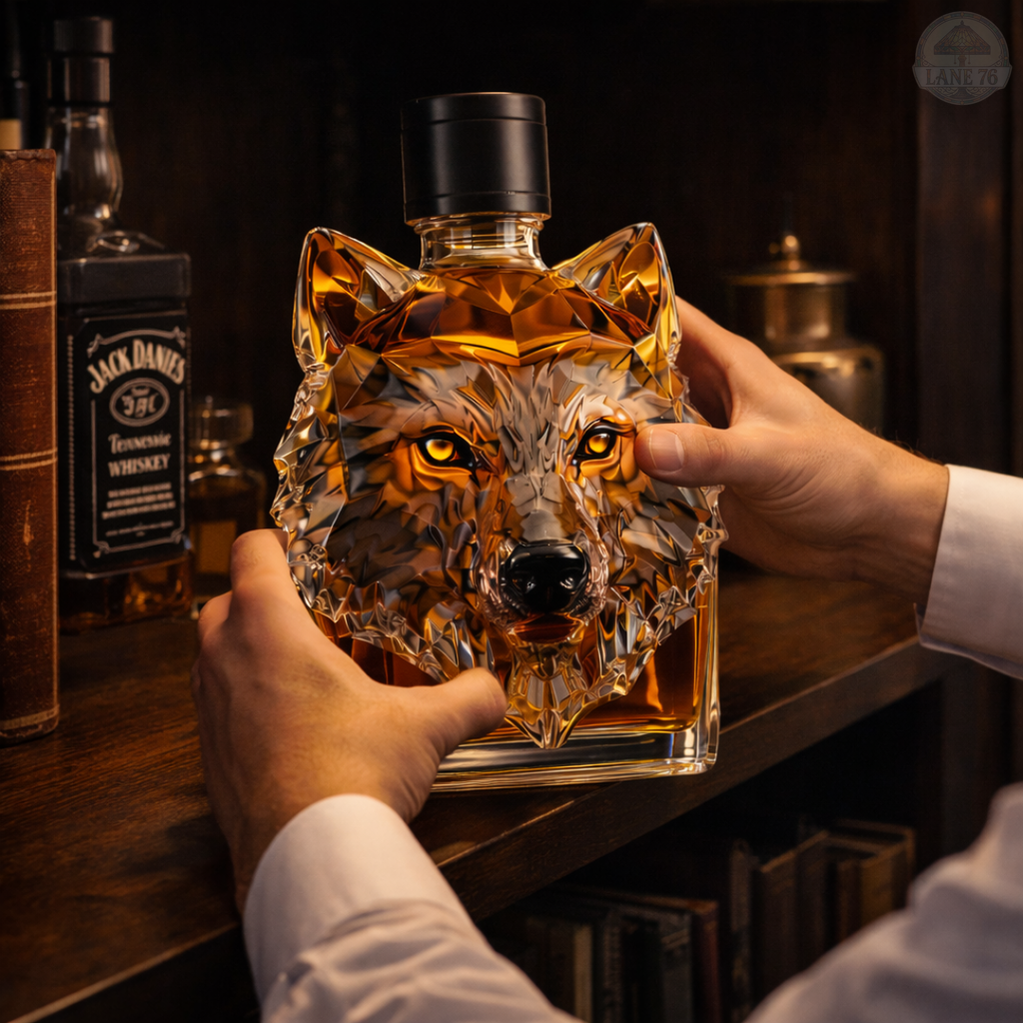 Whiskeykaraf - Wolf Editie