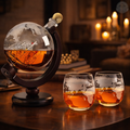 Whiskeykaraf - Wereldkaart Editie