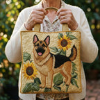 Tas – Duitse Herder met Bloemen